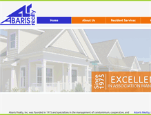 Tablet Screenshot of abarisrealty.com